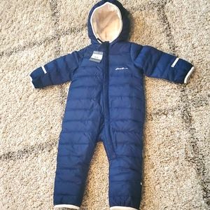 Infant Eddie Bauer down snowsuit